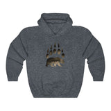 Hoodie Unisex Heavy Blend™ Bear Paw