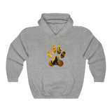 Hoodie Unisex Heavy Blend™ Wolf Paw