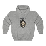 Hoodie Unisex Heavy Blend™ Native Wolf