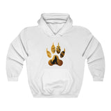 Hoodie Unisex Heavy Blend™ Wolf Paw