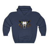 Hoodie Unisex Heavy Blend™ Feathered Skull