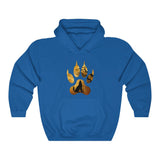 Hoodie Unisex Heavy Blend™ Wolf Paw