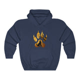 Hoodie Unisex Heavy Blend™ Wolf Paw