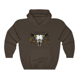 Hoodie Unisex Heavy Blend™ Feathered Skull