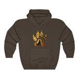 Hoodie Unisex Heavy Blend™ Wolf Paw