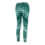 Casual Leggings Tribal Green