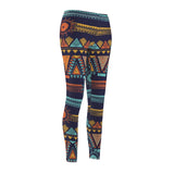Casual Leggings Ethnic Print