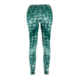 Casual Leggings Tribal Green