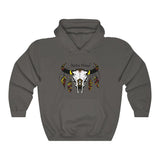 Hoodie Unisex Heavy Blend™ Feathered Skull