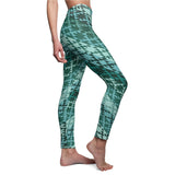 Casual Leggings Tribal Green