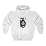 Hoodie Unisex Heavy Blend™ Native Wolf