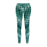 Casual Leggings Tribal Green