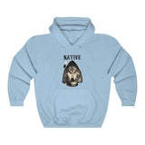 Hoodie Unisex Heavy Blend™ Native Wolf