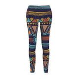 Casual Leggings Ethnic Print