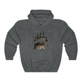 Hoodie Unisex Heavy Blend™ Bear Paw
