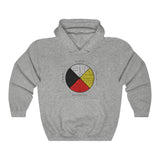Hoodie  Unisex Heavy Blend™ Medicine Wheel