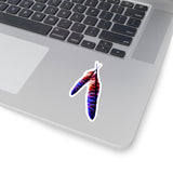 Stickers Double Feather