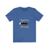 Short Sleeve Tee Unisex Native Proud Feather