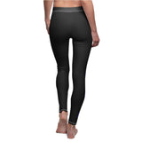 Casual Leggings Double Feather Side