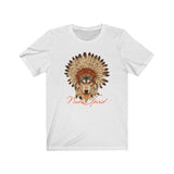 Short Sleeve Tee Unisex Wolf Headdress