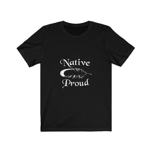 Short Sleeve Tee Unisex Native Proud Feather