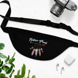Fanny Pack Native Proud Hanging Feathers