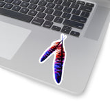 Stickers Double Feather
