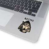 Stickers Arrowhead Wolf