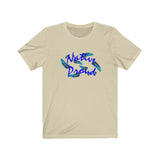 Short Sleeve Tee Unisex NP Blue Feathers