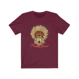 Short Sleeve Tee Unisex Wolf Headdress