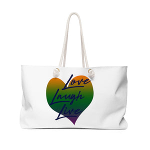 Weekender Bag  Love Laugh Live