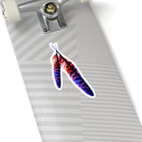 Stickers Double Feather