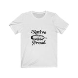 Short Sleeve Tee Unisex Native Proud Feather