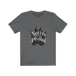 Short Sleeve Tee Unisex Native Paw
