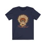 Short Sleeve Tee Unisex Wolf Headdress
