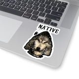 Stickers Arrowhead Wolf