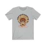 Short Sleeve Tee Unisex Wolf Headdress
