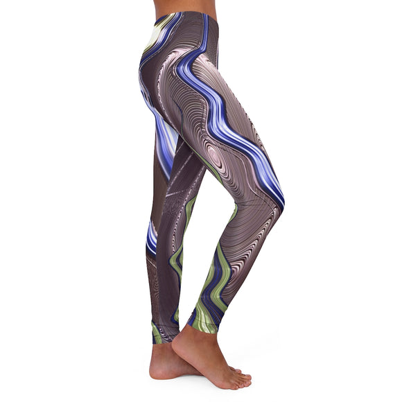 Spandex Leggingz Swirl