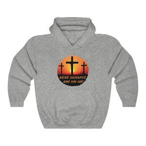 Hoodee Unisex Heavy Blend™ Sunset Crosses
