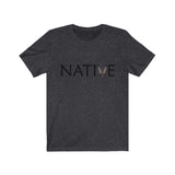 Short Sleeve Tee Unisex Jersey Native V
