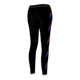 Casual Leggings Double Feather Side