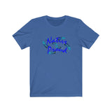 Short Sleeve Tee Unisex NP Blue Feathers