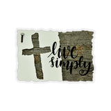 Stickers Live Simply