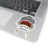 Stickers Native Proud Headdress