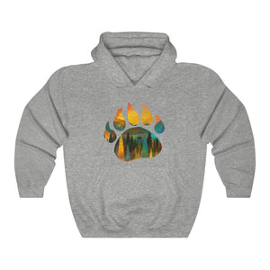 Hoodie Unisex Heavy Blend™ Mountain Bear