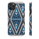 Phone Cases Aztec Blue