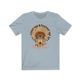Short Sleeve Tee Unisex Wolf Headdress