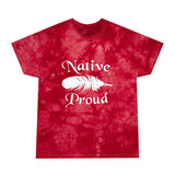 Tie-Dye Tee Native Proud One Feather