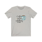 Short Sleeve T-shirt Unisex Jersey Coffee
