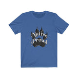 Short Sleeve Tee Unisex Native Paw